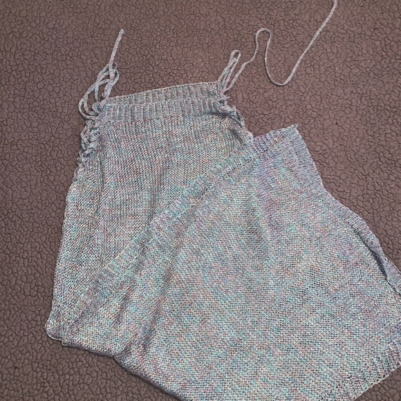 Blue swim coverup - Picture 2 of 3